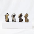 Wholesale Natural Crystal Picture Stone Female Model Carvings Healing Stone Home Decoration