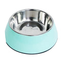 Wholesale Super Design Branded U.S and Europe Well Sold 160ml Melamine Stainless Steel Round Feeder Bowl Individual Package Box