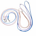 Customizable Logo Waterproof PVC Pet Leash with Metal Buckle Safe Non-toxic Rope 3 Kinds Modes Adjustable Dog Leash