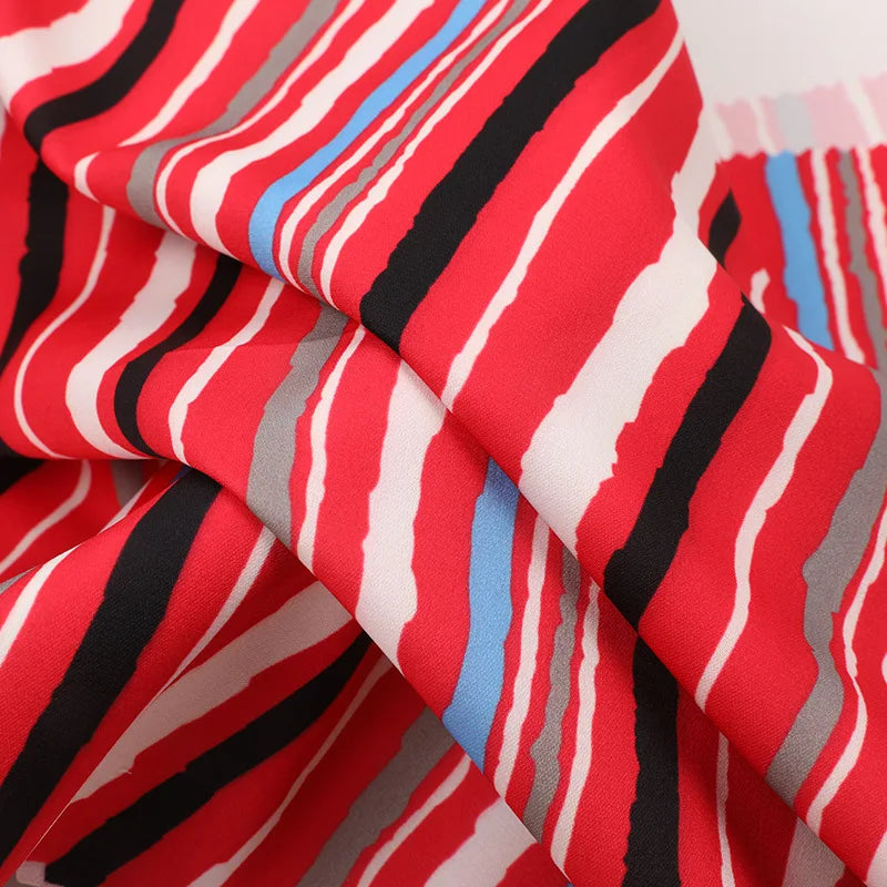Factory Direct Sales SPH Ice-cool High Elastic Printed Fabric for Casual Clothes Fashion Dress