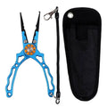 Strengthen Stainless Steel Multifunctional Fish Pliers Corrosion Resistant Fishing Pliers with Rope
