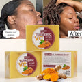 Factory 100 % Natural Organic CoffeeVitamin CHoneyAloe VeraCarrotGoat MilkTumericKojic Acid Whitening Handmade Soap