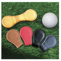 Leather Golf Hat Clip Ball Marker Holder with Strong Magnetic Attach to Your Pocket Edge Belt Clothes Gift Golf Accessories New