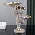 Bull Dog Decoration Entering the Entrance Placing Keys Home Decoration Door Step Storage Tray Living Room Remote Control Sorting