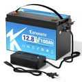 EU UK US Stocks 12v 100Ah LifePo4 Battery 6000+ Deep Cycles with BMS 12.8v 100ah Lithium Iron Phosphate Battery for RV Golf Cart