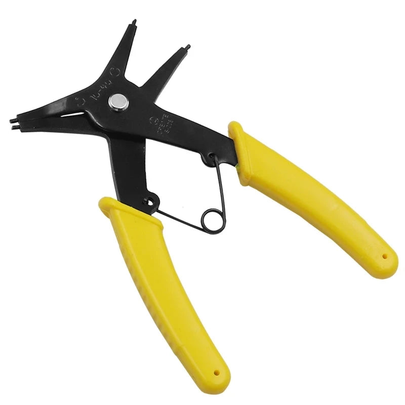 Dual-purpose Circlip Pliers Fixed Hardware Repair Tool Professional Snap Ring Pliers for Internal External Card Retaining Pincer