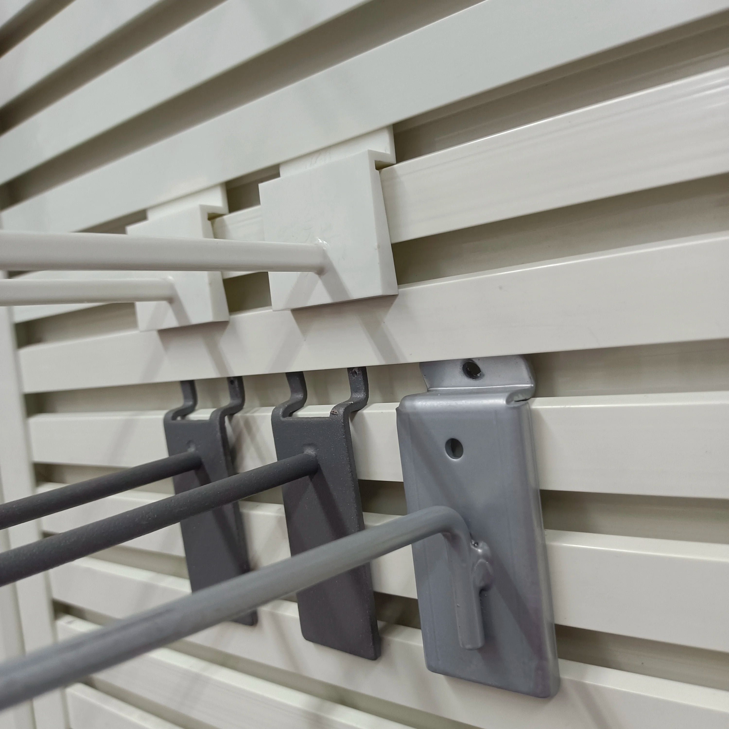 Cheap Product Metal Steel Plastic Retail Display Hooks Hanger Metal Slatwall Hook Supplier Cardboard Waterfall Hook