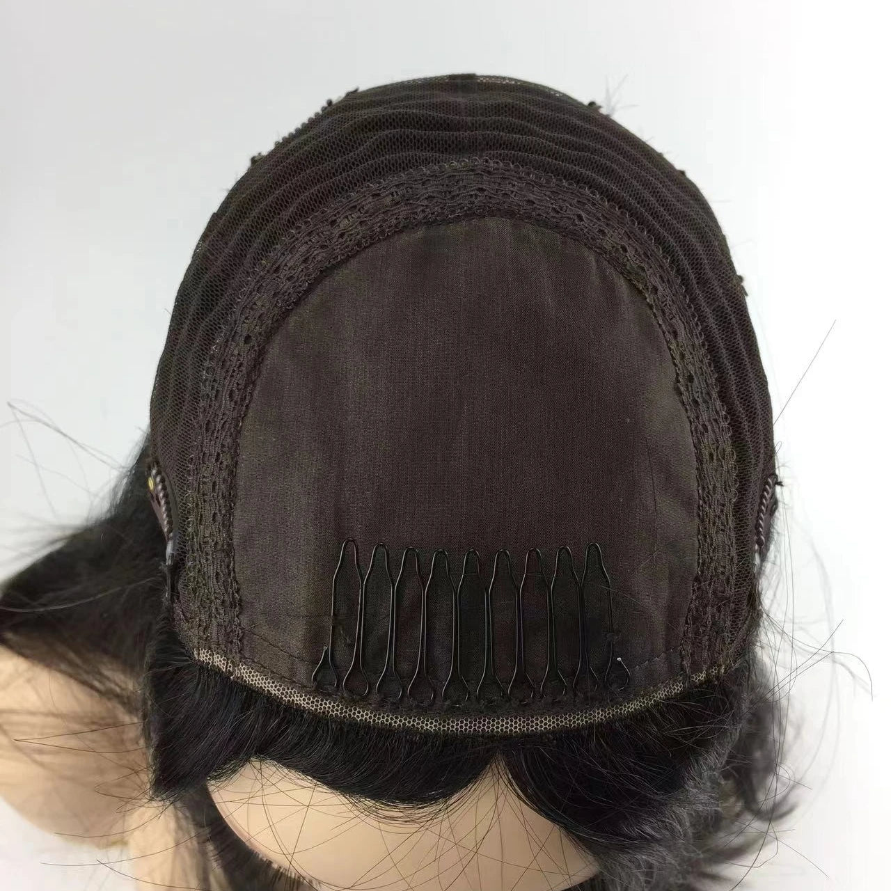 Fast Delivery Jewish Kosher Topper for Women Silk Base Topper Clip in Hair Real Scalp Silk Base Human Hair Toupee