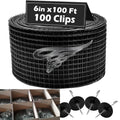 6 Inch Heavy Duty Solar Panel Bird Proofing Mesh - Galvanized Steel Rodent Guard Durable Anti-Netting for Birds/Squirrels/Pests