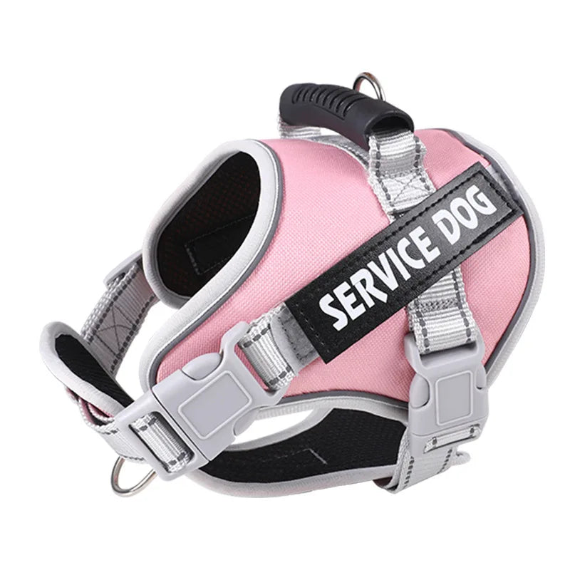 RTS  Hot Sell Pet Vest Reflective No Pull Dog Harness Tactical Dog Harness Dog Harness Leash Set