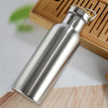 Custom LOGO Stainless Steel Sport Sublimation Blank Wide Mouth Water Bottle With Lid
