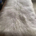 Top Quality Long Hair Curly Real Tibetan Sheep Mongolian Lamb Fur Plate Blanket