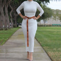 Loriya Islamic Muslim Women Bodycon Cotton Dresses Women Muslim Abaya Manufacturer Inner Dress Islamic Clothing
