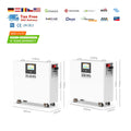 Large Capacity 28kwh-32kwh Touch Screen Solar Energy Storage Battery 48v 51.2v 560 600ah Lithium Ion Lifepo4 Split Stackable