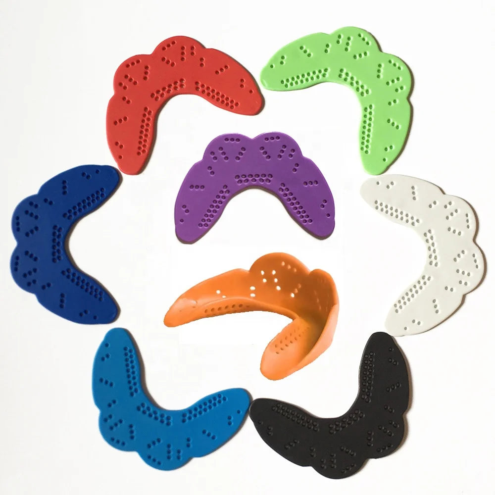 Repeatedly Customized Shape 1.2 mm ultra Thin Defensive Movement Safety Mouth Guard Moldable MMA Boxing Mouthguards Gum Shield