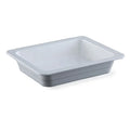 Factory Supply Restaurant Food Warming Container Serving GN 1/2 Large White Deep Melamine Tray