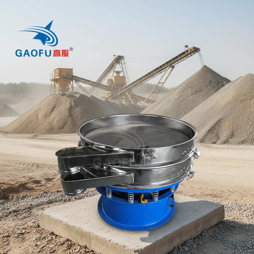 Multi-level Industrial Vibratory Screen Sifter Machine Rotary Vibrating Sieve for Ceramsite Sand Screening