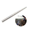 Pocket Size Stainless Steel Scalable Camping Blow Fire Pipe for Camping Cooking Hiking Portable Survival Tool for Outdoor