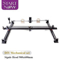 Startnow 9060 CO2 Mechanical Parts Set Single Head Set XY Axis DIY CO2 Laser Metal Parts for CNC Engraving Cutting Machine Kits