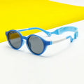 2023 Newest High Quality 3-6 Years Round Kids Sunglasses Wholesale Custom UV400 Polarized Flexible Nylon Toddler Baby Sunglasses