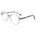 YC Trendy Water Drop Shape Purple Eyeglasses Frames Thin Eyewear Womens Ladies Acetate Optical Glasses Frames