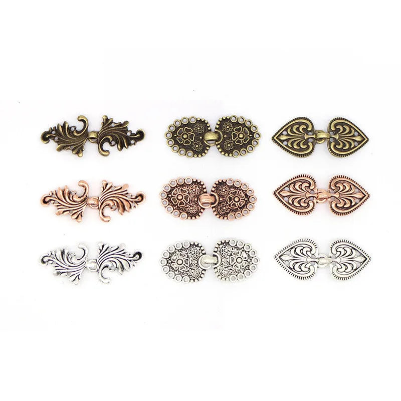 Vintage Sweater Swirl Clip Cape Cloak Retro Cardigan Clip Shawl Collar Clasp Dress Shirt Brooch Clip for Girl Women