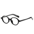 2024 Retro Literary Anti Blue Light Glasses Small Frame Personalized Acetate Glasses