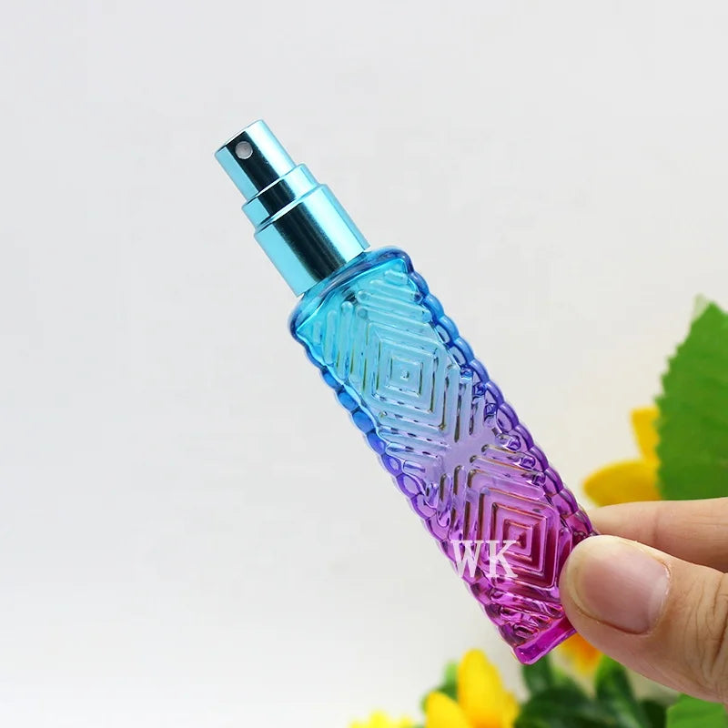 Colorful 10ml Glass Perfume Bottle Spray Bottle for Cosmetic Perfume Glass Spray Bottle Package