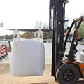 EGP Factory Woven Polypropylene FIBC Big Bag 1500kg Spout Discharge 1ton Loading Flat Bottom Four Loop Duffle Top Bulk Jumbo Bag