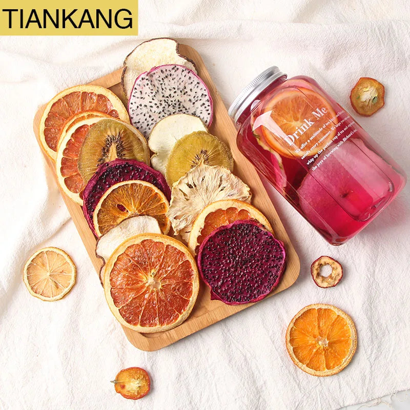 Air Dried Hot Selling Slimming Mixed Real Natural Herbal Dried Fruit Slice Sachet Lemon Orange Strawberry Slice Fruit Tea