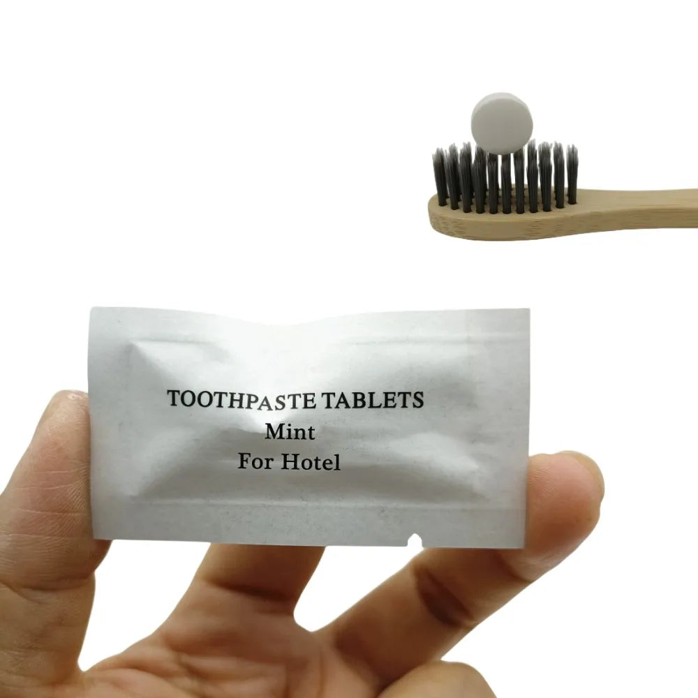 Teeth Clean Travel Solid Toothpaste Tablets Solid Toothpaste Pills for Hotel