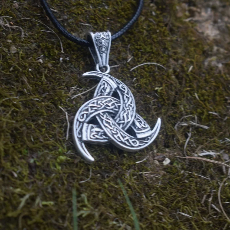 Norse Odin s Horn Pendant Viking Symbol Amulet Talisman Charm Necklace