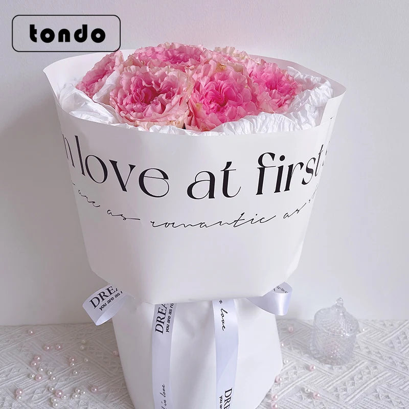 Tondo Factory Wrapping Paper Flower Shop Supplies Paper for Valentine's Day