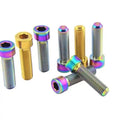 M6 Grade 5 Flat Head Screw Torx Bolts Racing Anodized Baut Titanium Mentahan Bolt for Motorcycle