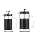 350Ml 600Ml 800Ml 1000Ml Insulated French Press Coffee Double Wall Glass Tea Maker With Stainless Steel Plunger Coffee Tea Set