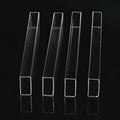 Yishun Custom Clear Color Rectangular PMMA Pipe Plastic Acrylic Rectangle Tube