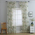 XinLan Wholesales Floral Pattern Embroidery Tulle Curtain Home Living Room Bedroom Hotel Window Curtain