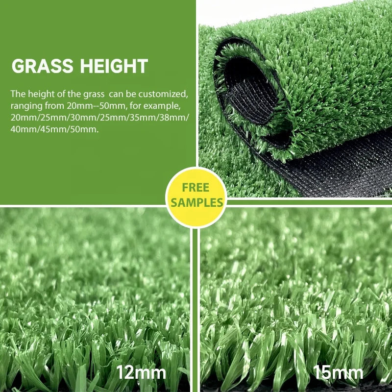 10-15mm Decorative Landscape Artificial Grass for Temporary Events