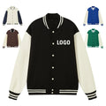Vintage Black Varsity Jacket Custom Unisex Plain Baseball Sport Letterman Jackets Manufacturers