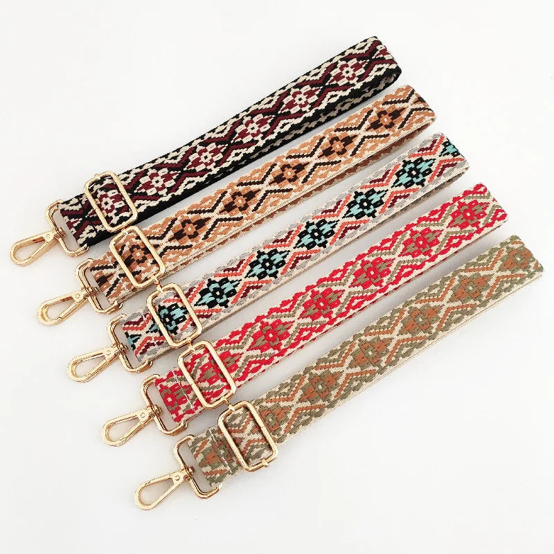 Hot Sale Purse Replacement Crossbody Wide Shoulder Strap Adjustable Canvas Handbag Strap for DIY Bag