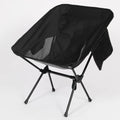 Lightweight Waterproof Oxford Cloth Metal Stainless Steel Folding Camping Chair Modern Moon Chair for Outdoor Use Hiking