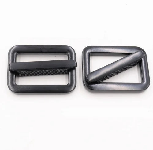 38mm Metal Zinc Alloy Outdoor Training Roller Webbing Buckle Adjustment Belt Buckles