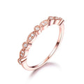 UMCHO Hot Selling Trendy 925 Sterling Silver Casual Rings for Ladies & Men Rhodium Plated with Claw Setting for Wedding Party