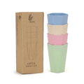 Wheat Straw Bathroom Diamond Water Cup Set Quality Simple and Creative Wheat Straw Cups Eco Friendly Toothbrush Cup