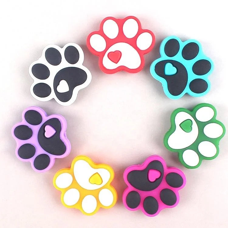 Wholesale Newborn Baby Soft Accessories Pacifier Cat Claw Shape Teething Toy Silicone Baby Teether