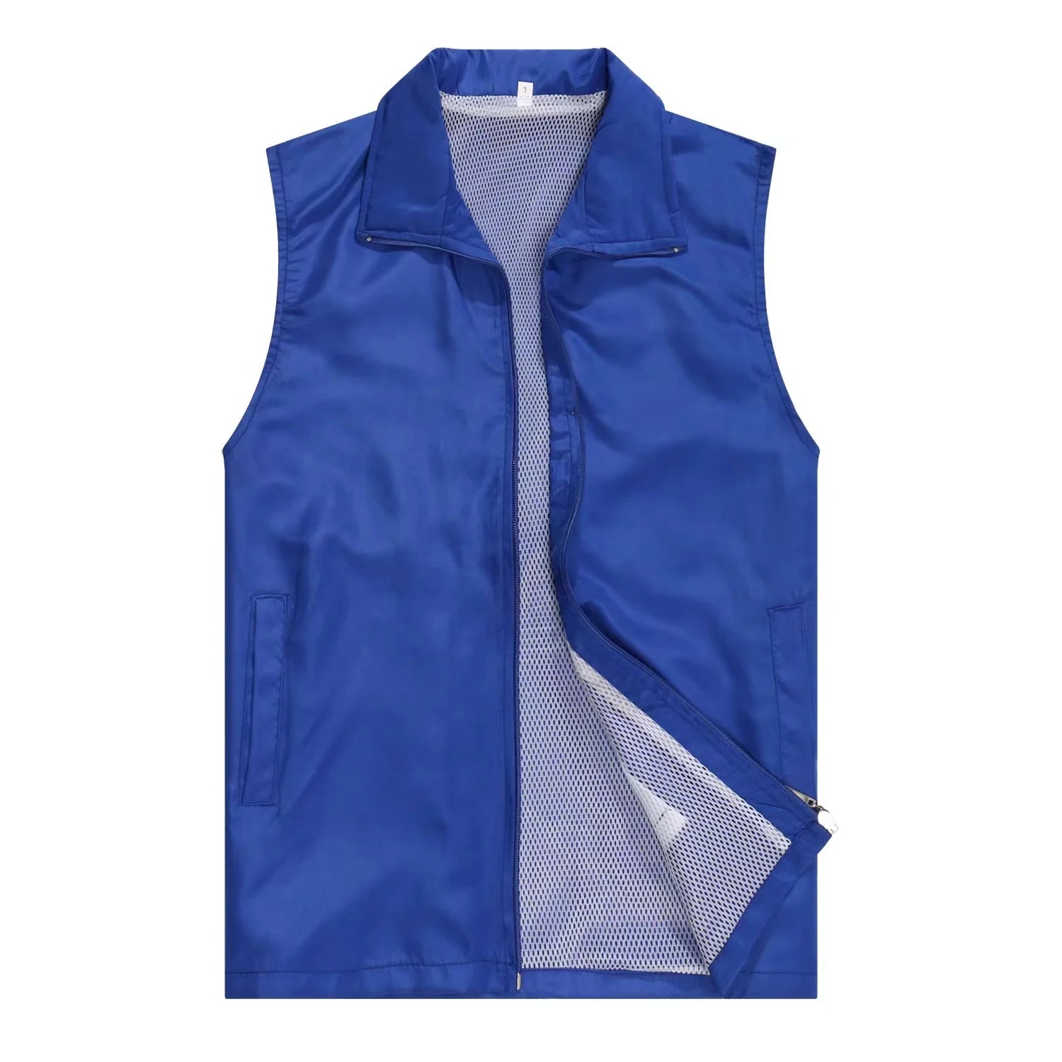 Double-layer Volunteer Waistcoat Thin Super Soft Waistcoat Printed logo Embroidery Volunteer Waistcoat Wholesale