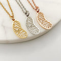Factory Wholesale Stainless Steel Mitochondria Necklace Biology Necklace