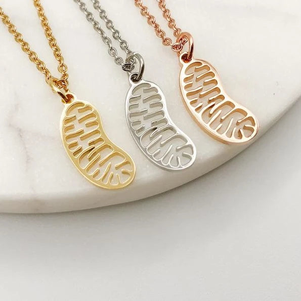 Factory Wholesale Stainless Steel Mitochondria Necklace Biology Necklace