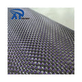 3k Silver Purple Plain  Custom Size  High Grade Carbon Fiber Fabric 240gsm  Price  Hexagonal