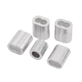 Cable Sleeve Bushing Wire Rope Sling Sleeve Hydraulic Aluminum Ferrule Aluminum Compression Sleeve